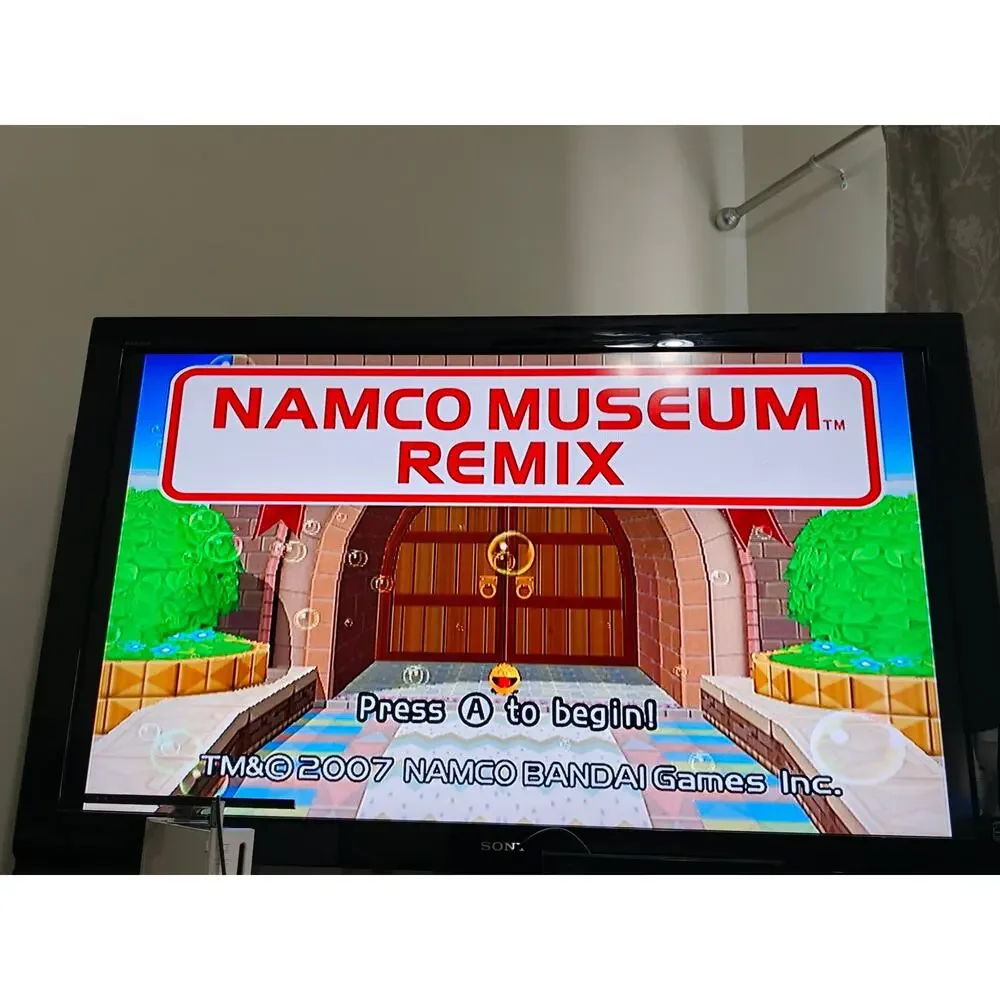 Namco Museum Remix Wii CIB Complete With Manual